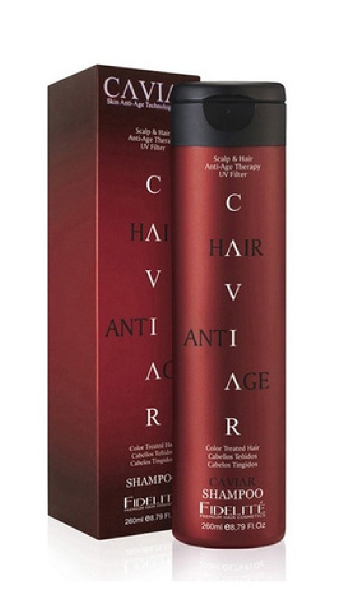 FIDELITE SHAMPOO CAVIAR TEÑIDOS X 260 ML.